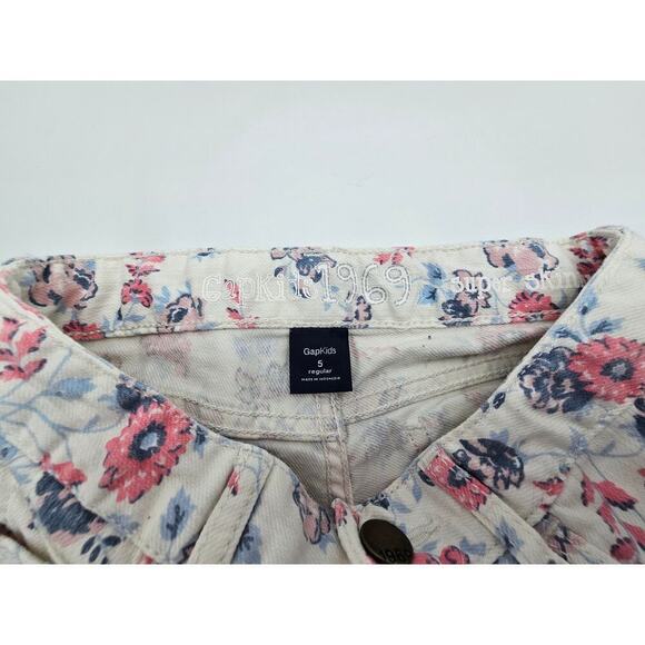 4 Pair Gap Girl's Size 5 Floral Printed Jeans - Picture 6 of 13